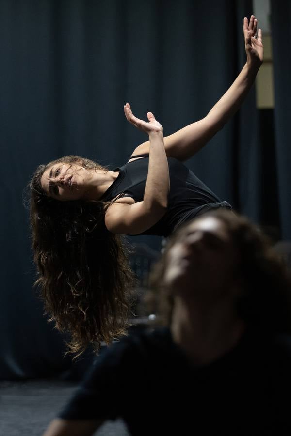 Masterclass del Ballet Flamenco de Andalucía con alumnos de Secundaria. VANESSA GÓMEZ