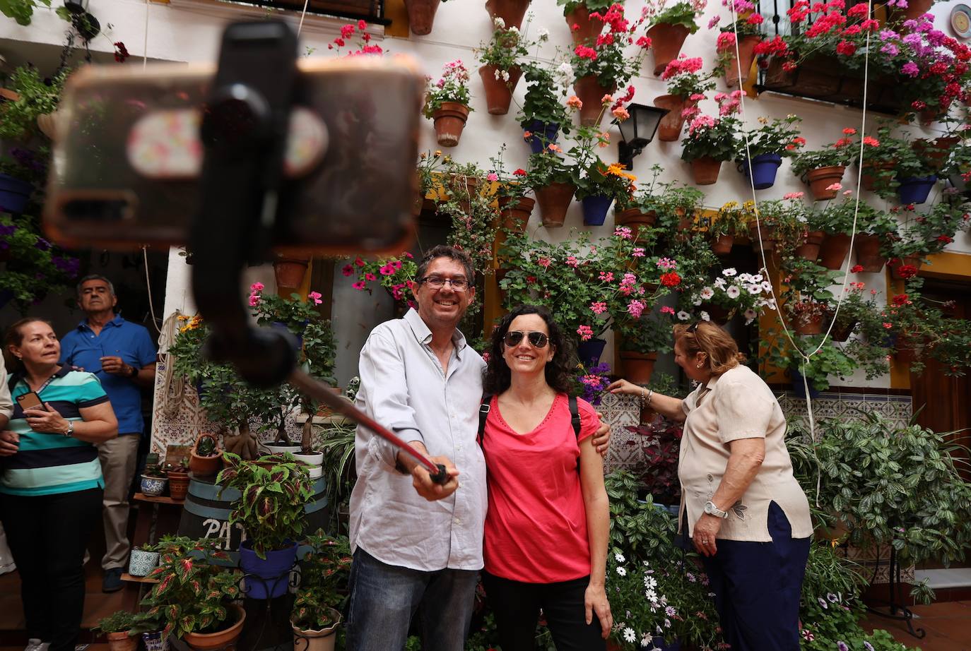 La ruta de patios de San Lorenzo de Córdoba, en imágenes