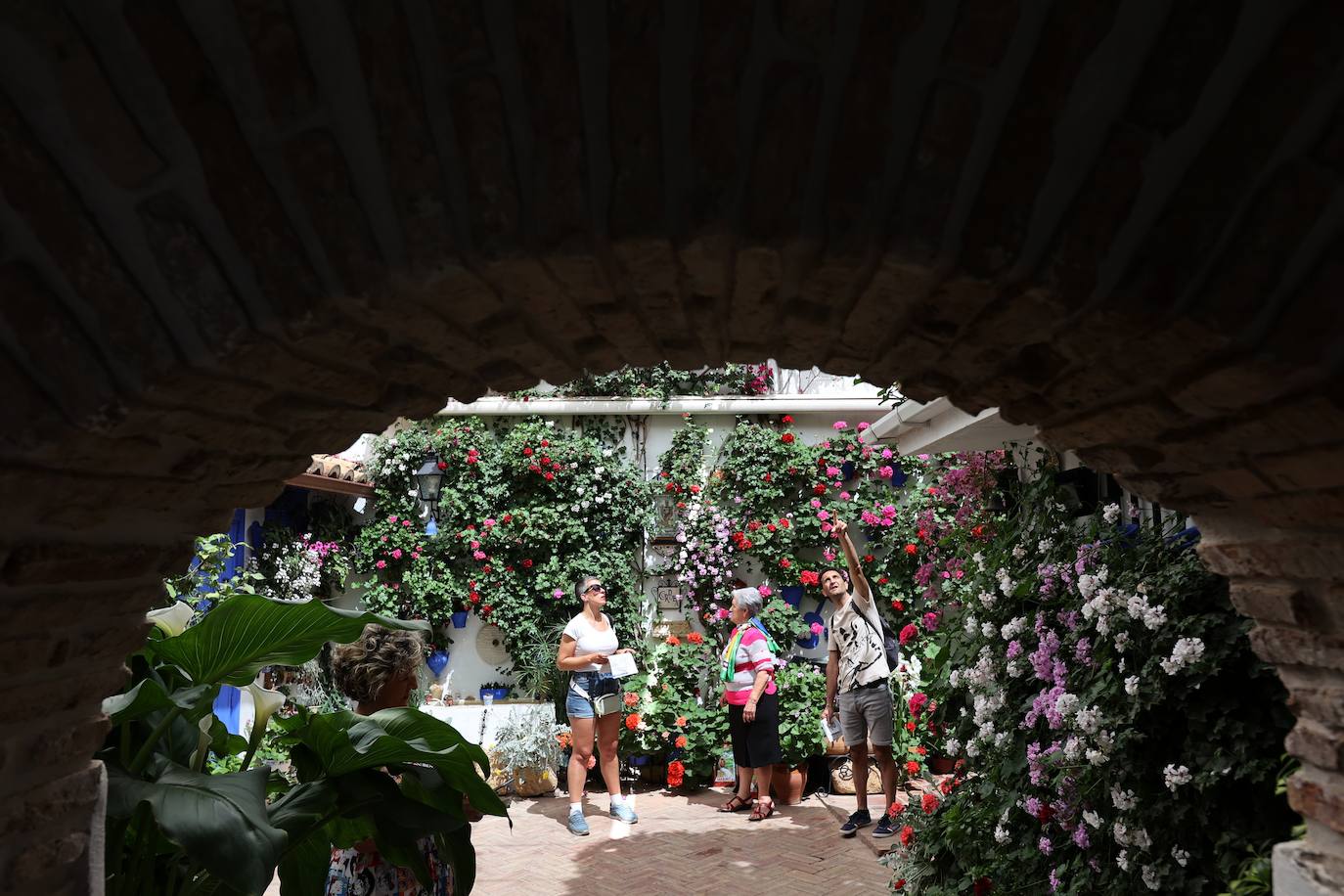 La ruta de patios de San Lorenzo de Córdoba, en imágenes