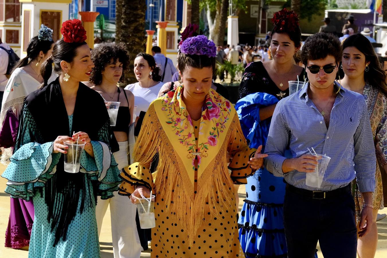 Fotos: Ambiente el martes en la Feria de Jerez 2022