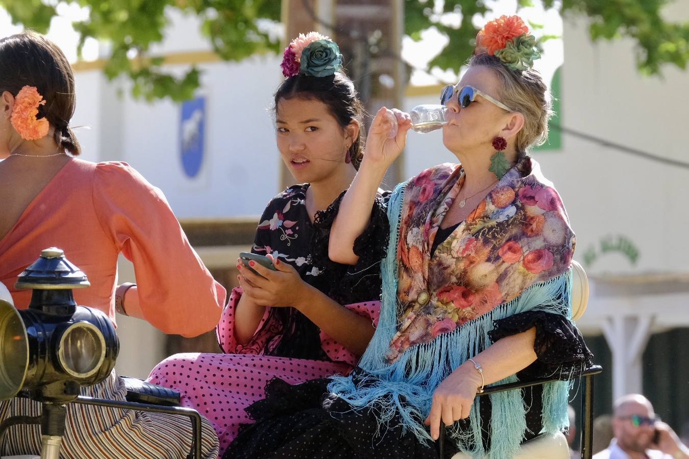 Fotos: Ambiente el martes en la Feria de Jerez 2022