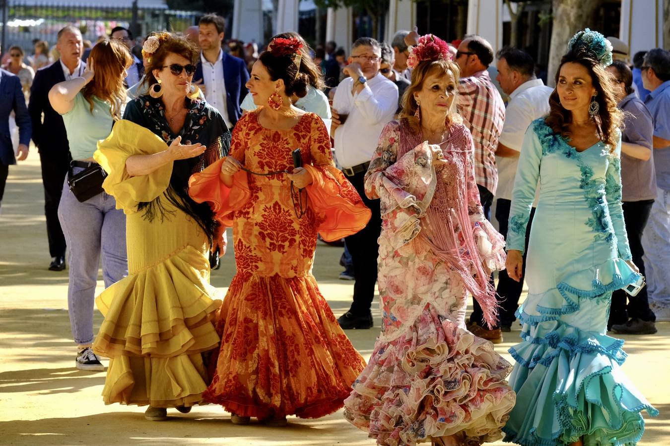 Fotos: Ambiente el martes en la Feria de Jerez 2022