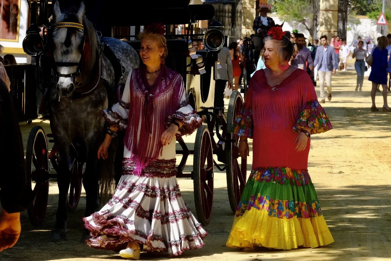 Fotos: Ambiente el martes en la Feria de Jerez 2022