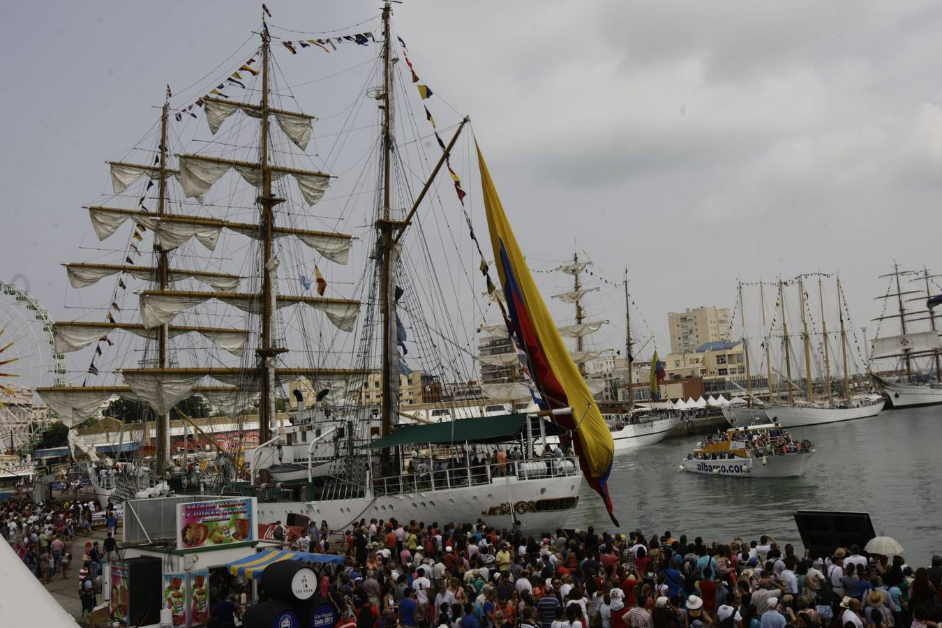 Imágenes para el recuerdo de las Regatas de los Grandes Veleros en Cádiz