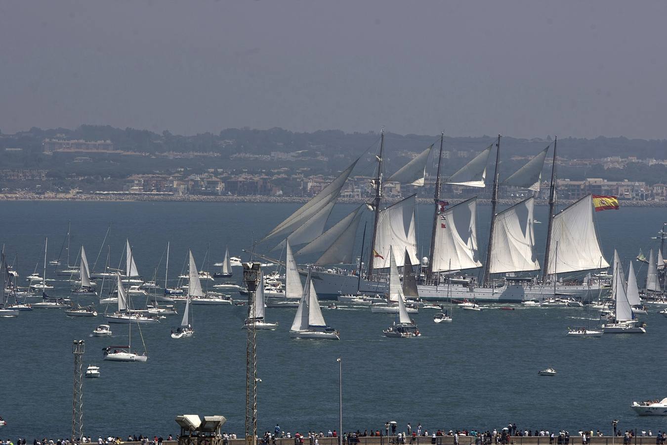 Imágenes para el recuerdo de las Regatas de los Grandes Veleros en Cádiz