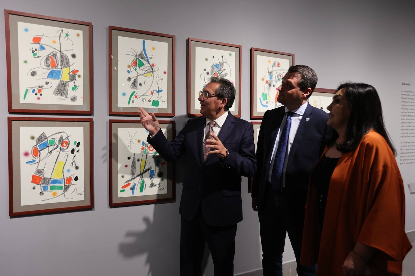 La exposición de Picasso, Dalí y Miró en Córdoba, en imágenes