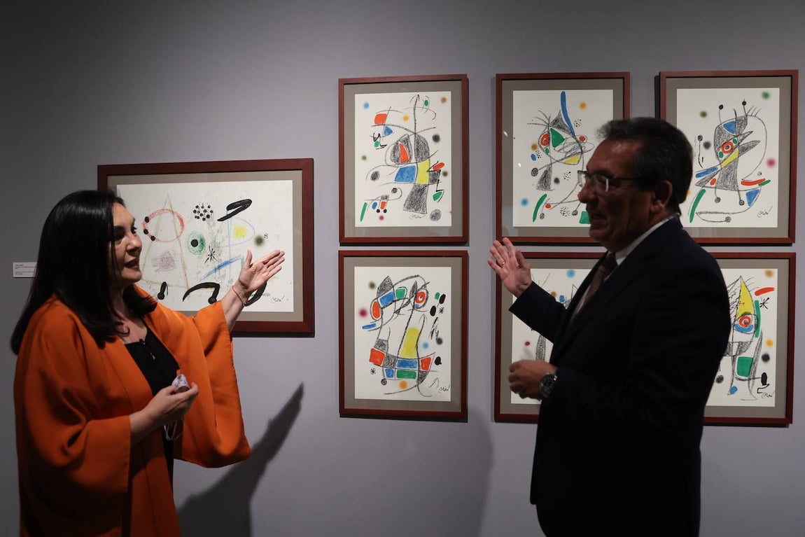 La exposición de Picasso, Dalí y Miró en Córdoba, en imágenes