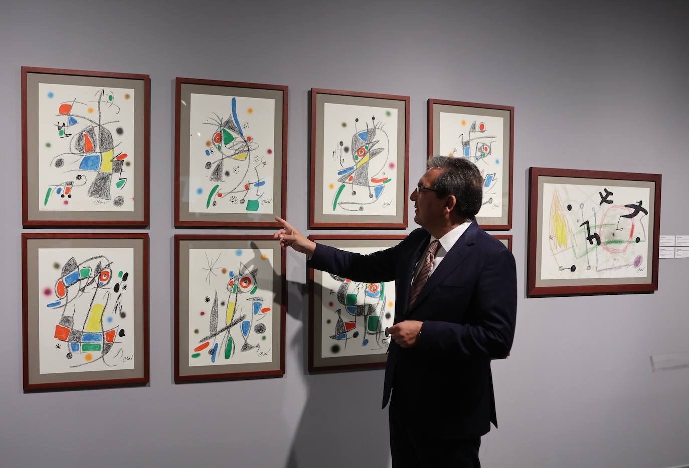 La exposición de Picasso, Dalí y Miró en Córdoba, en imágenes