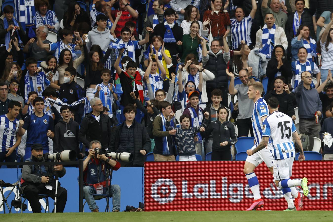 Las imágenes del Real Sociedad - Cádiz