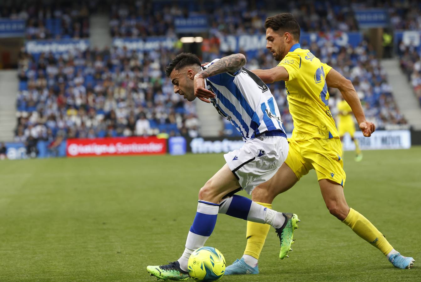 Las imágenes del Real Sociedad - Cádiz