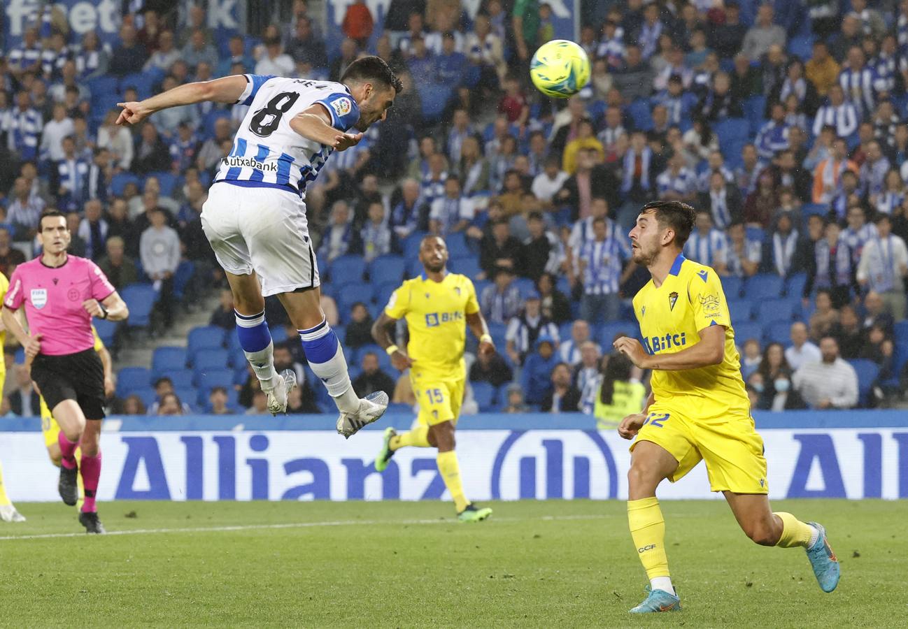 Las imágenes del Real Sociedad - Cádiz