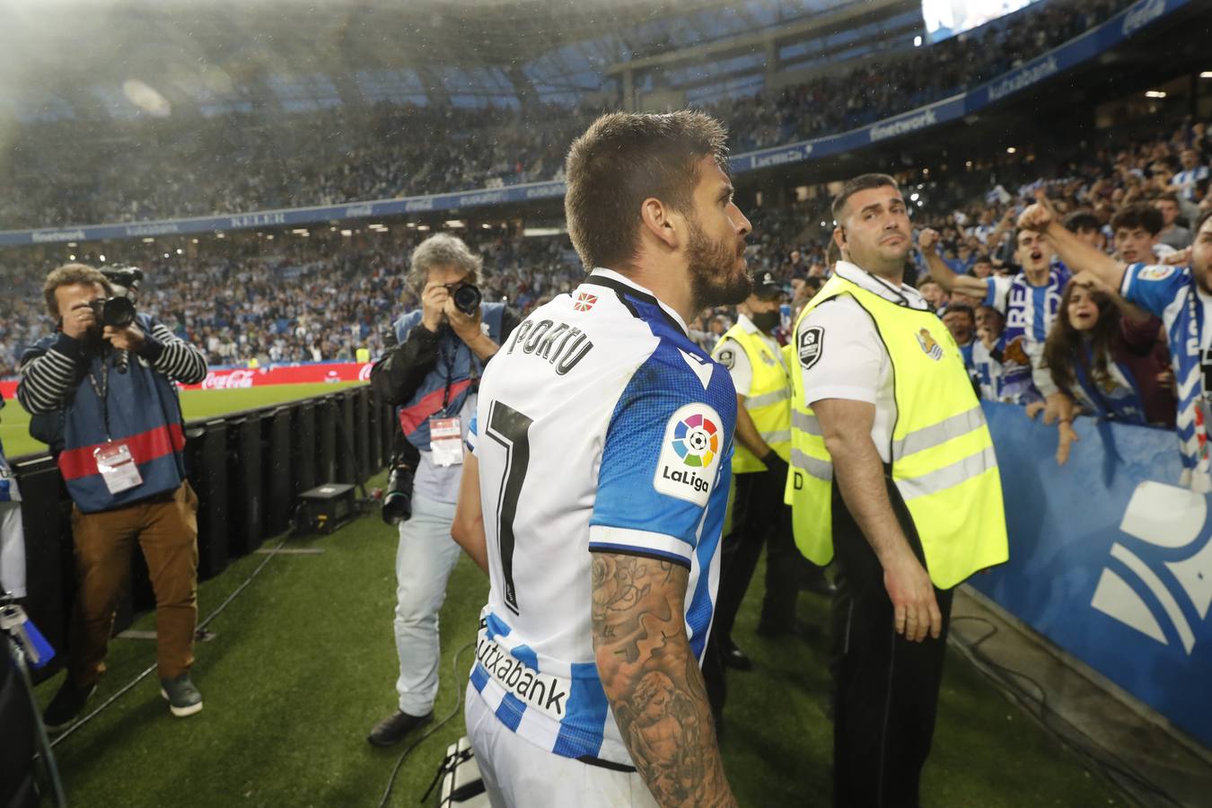 Las imágenes del Real Sociedad - Cádiz