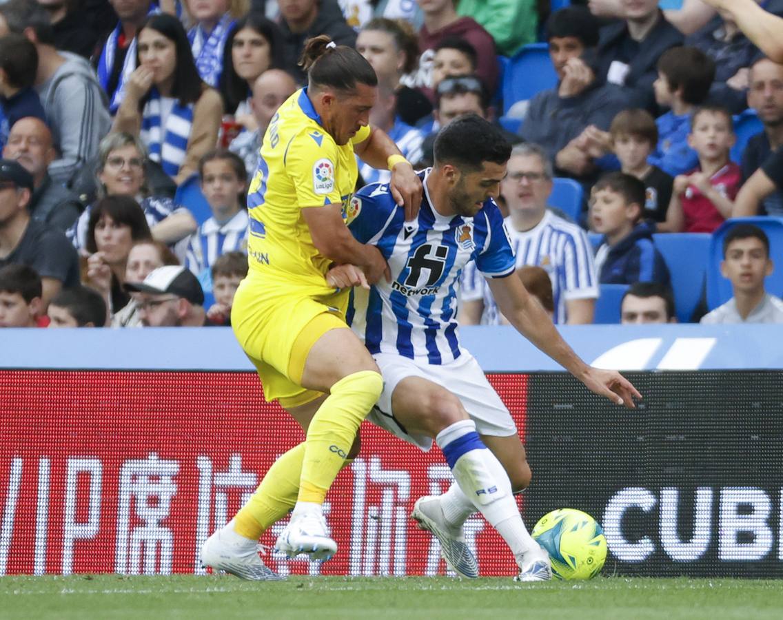 Las imágenes del Real Sociedad - Cádiz