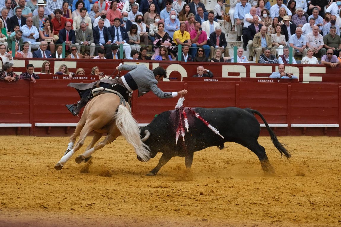 Fotos: Sergio Galán, Rui Fernandes y Diego Ventura en la Feria de Jerez 2022
