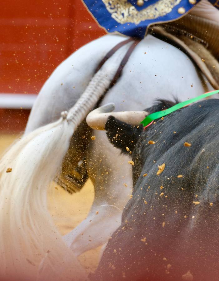 Fotos: Sergio Galán, Rui Fernandes y Diego Ventura en la Feria de Jerez 2022