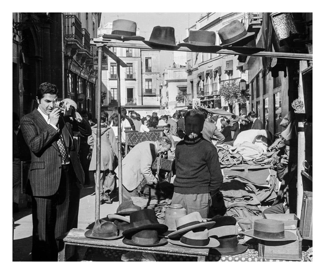 Jesús Martín Cartaya en el Jueves c. 1985 (no se sabe quién le hizo la fotografía)