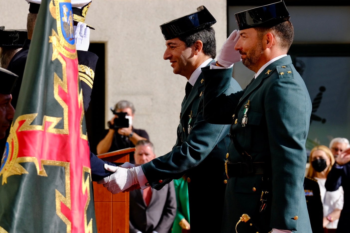 En imágenes: La Guardia Civil celebra su aniversario en Cádiz