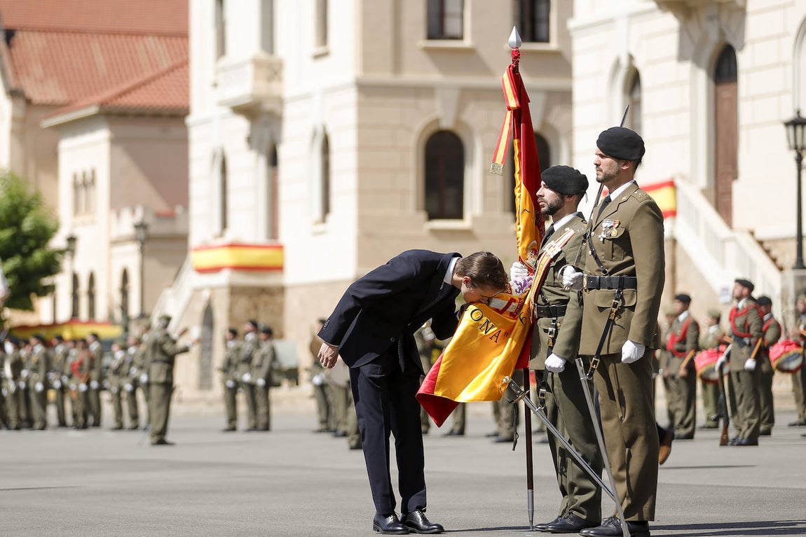 La Jura de Bandera regresa a Barcelona tras dos años de pandemia