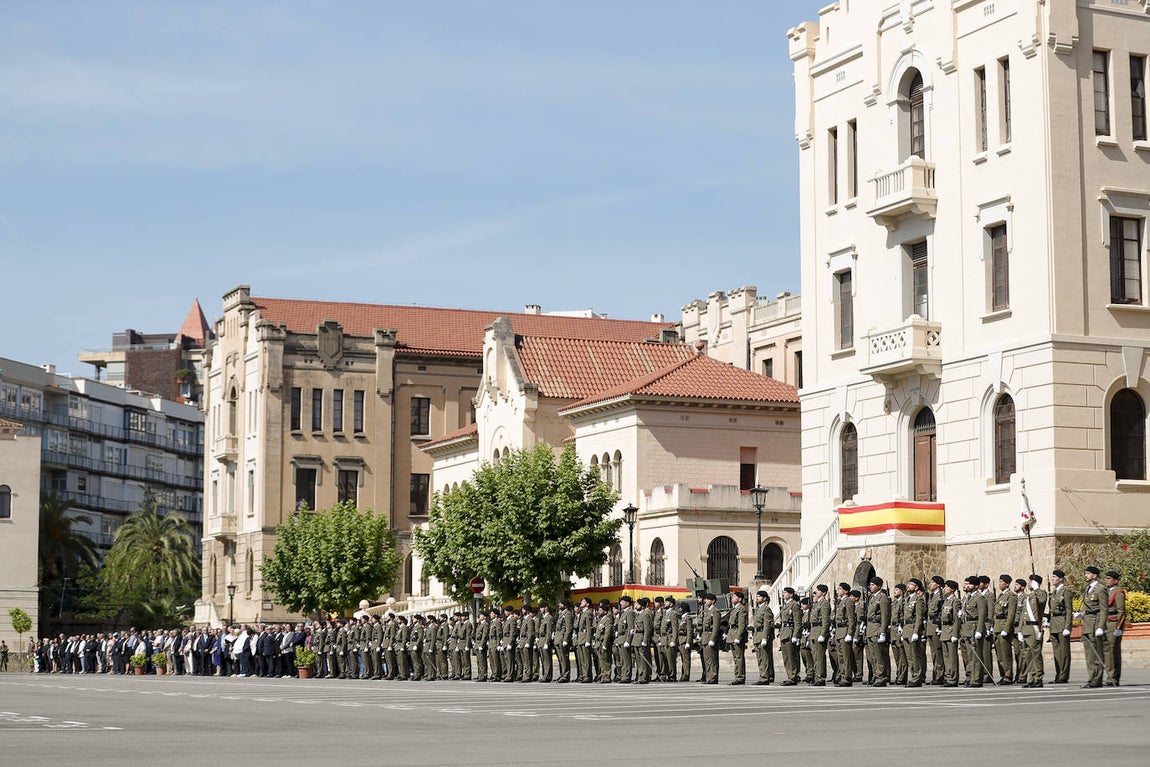 La Jura de Bandera regresa a Barcelona tras dos años de pandemia