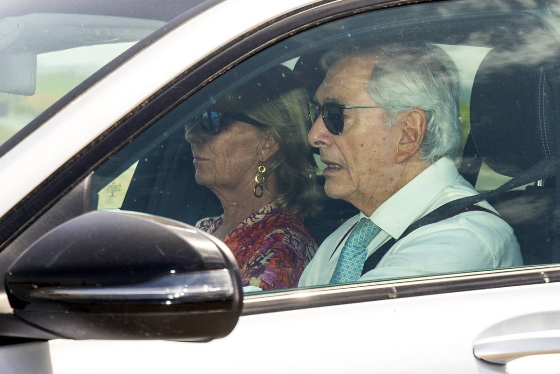 Invitados a la boda de Miguel Báez 'Litri' y Casilda Ybarra en Sanlúcar la Mayor. GTRES