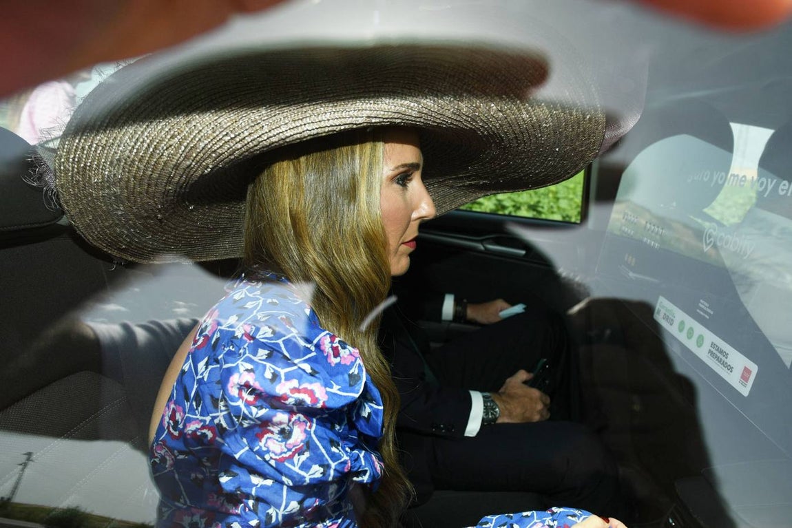 Invitados a la boda de Miguel Báez 'Litri' y Casilda Ybarra en Sanlúcar la Mayor. GTRES