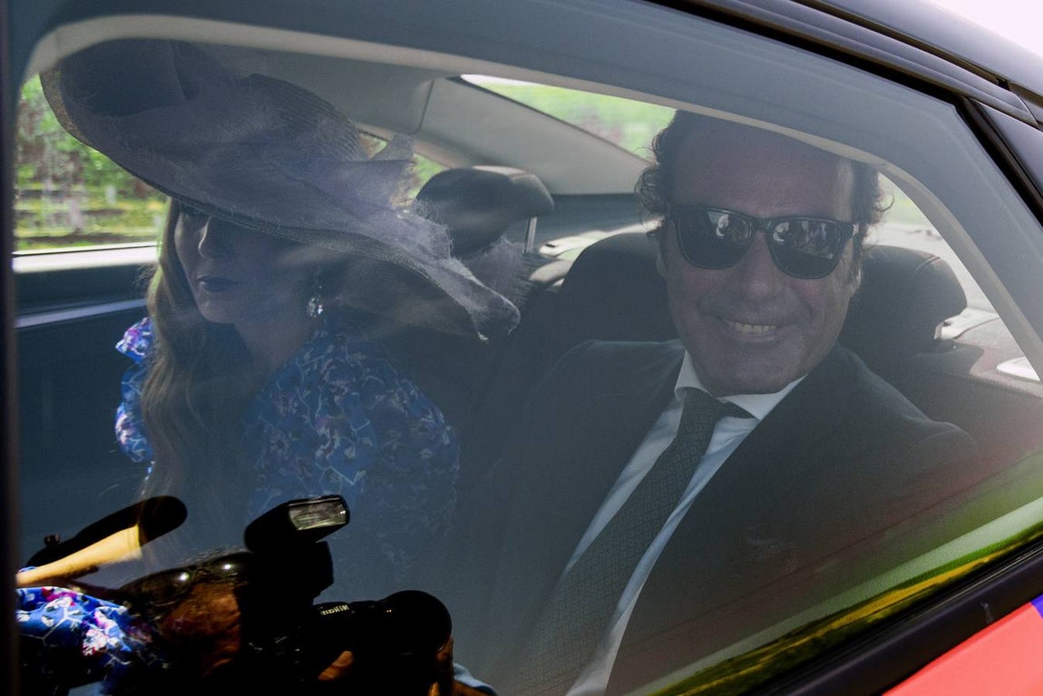 Invitados a la boda de Miguel Báez 'Litri' y Casilda Ybarra en Sanlúcar la Mayor. GTRES