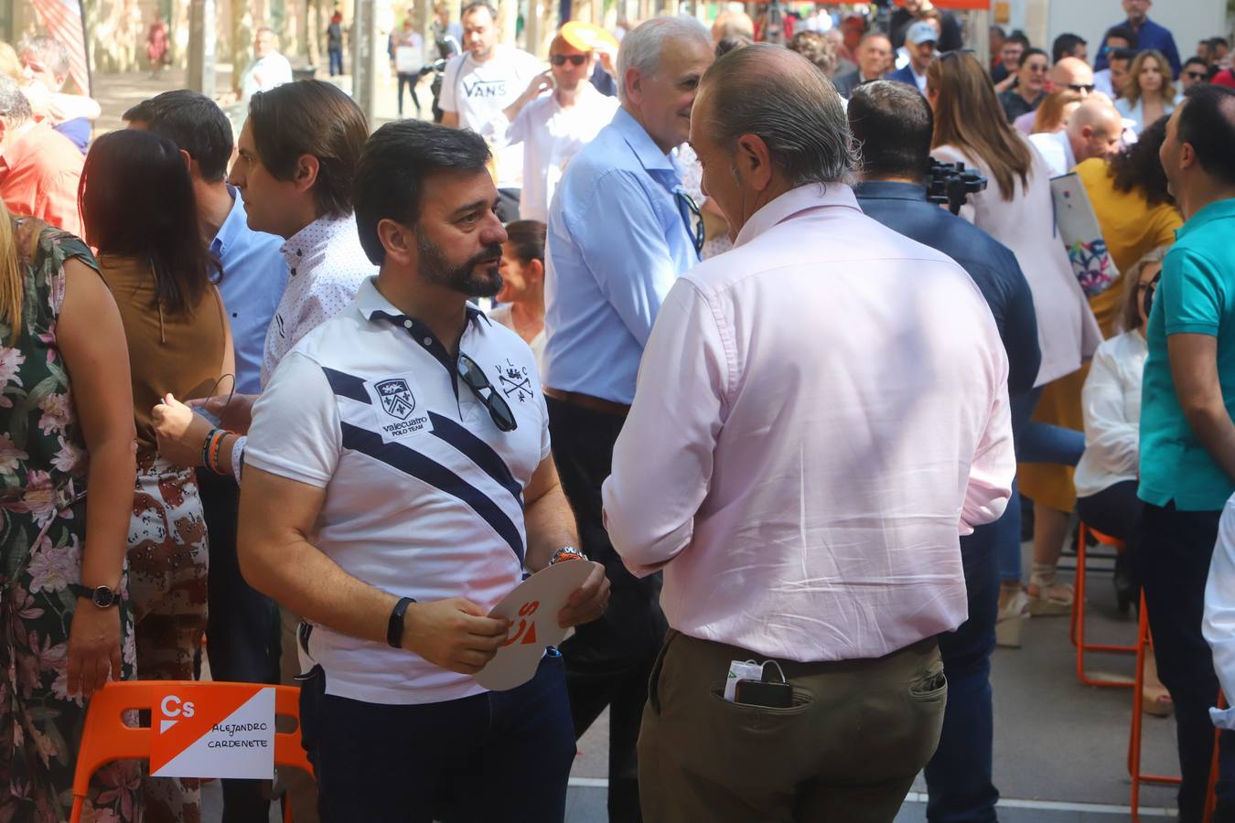 En imágenes, la presentación de los candidatos de Ciudadanos a las elecciones andaluzas