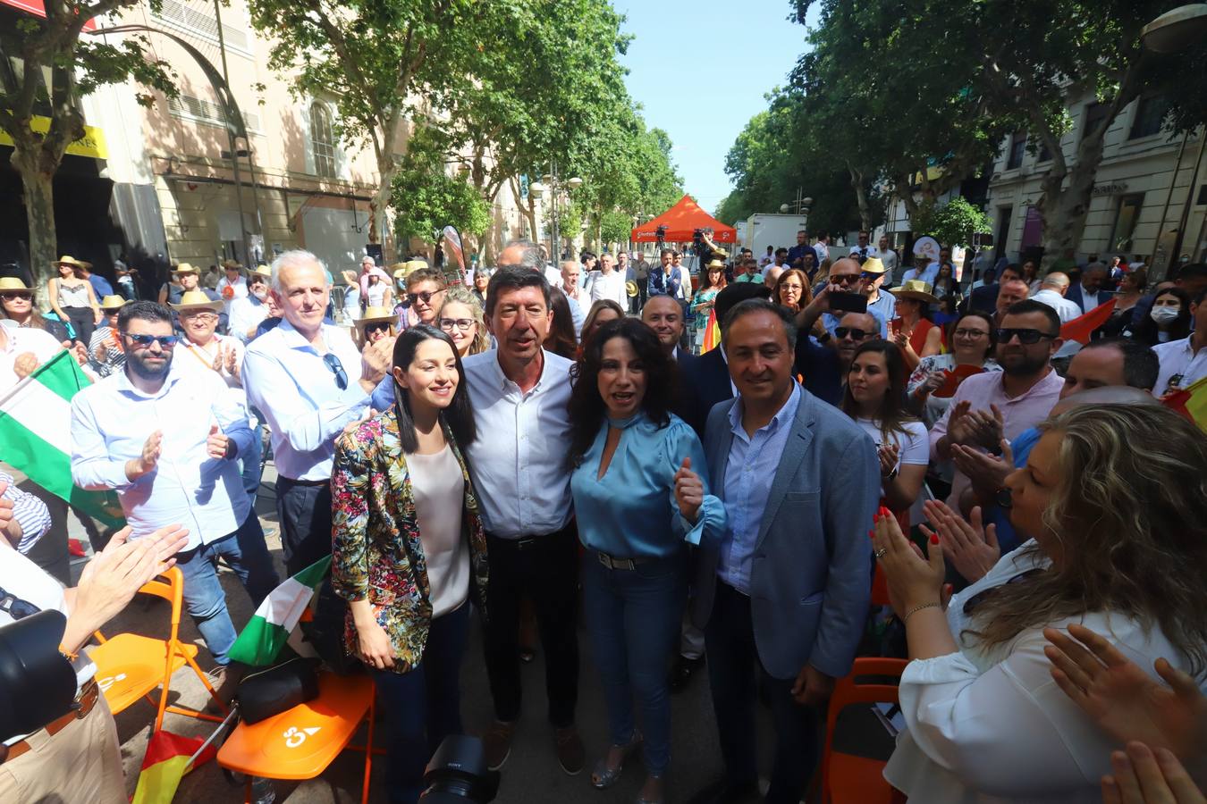 En imágenes, la presentación de los candidatos de Ciudadanos a las elecciones andaluzas