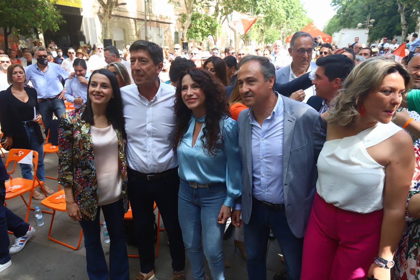 En imágenes, la presentación de los candidatos de Ciudadanos a las elecciones andaluzas