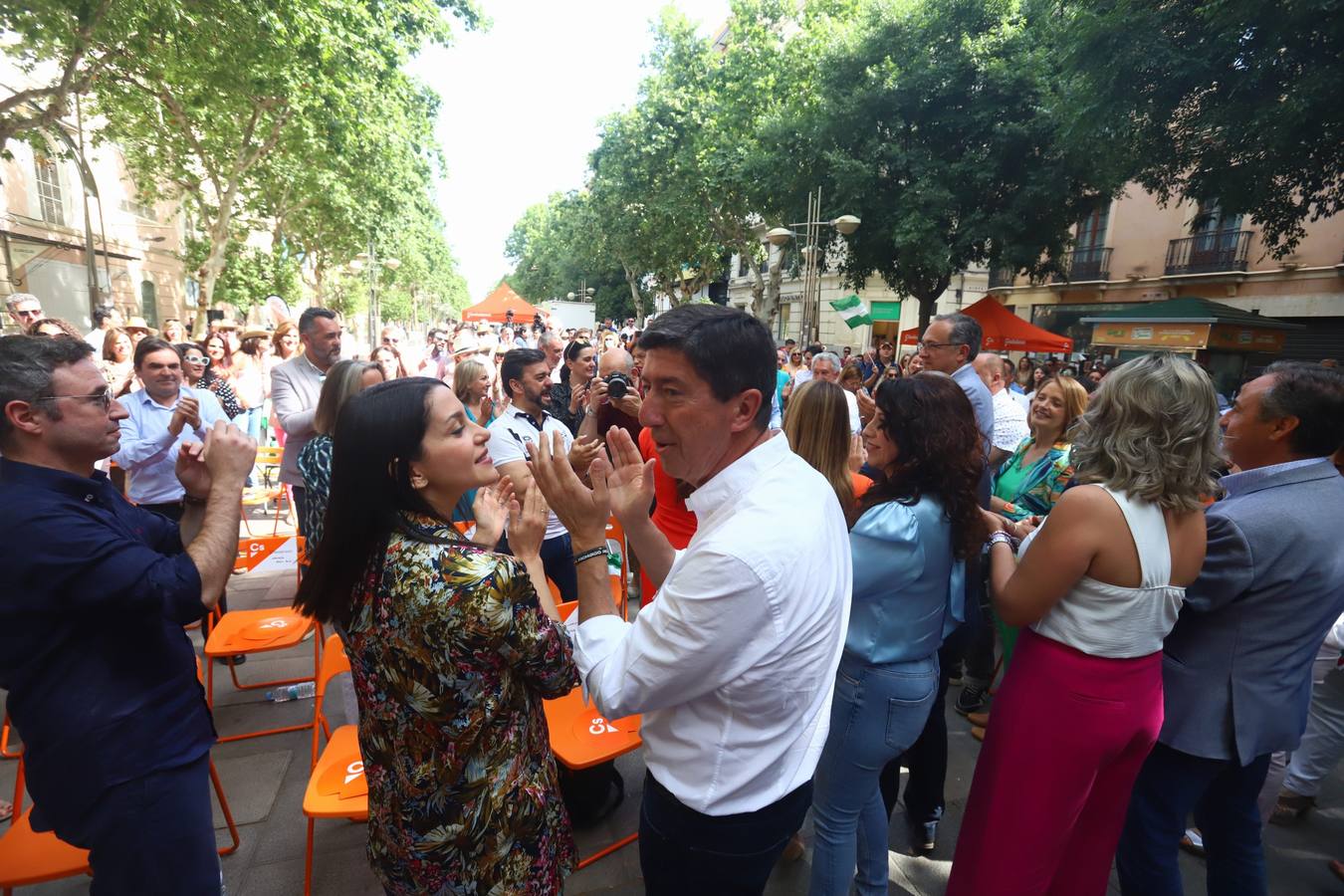 En imágenes, la presentación de los candidatos de Ciudadanos a las elecciones andaluzas