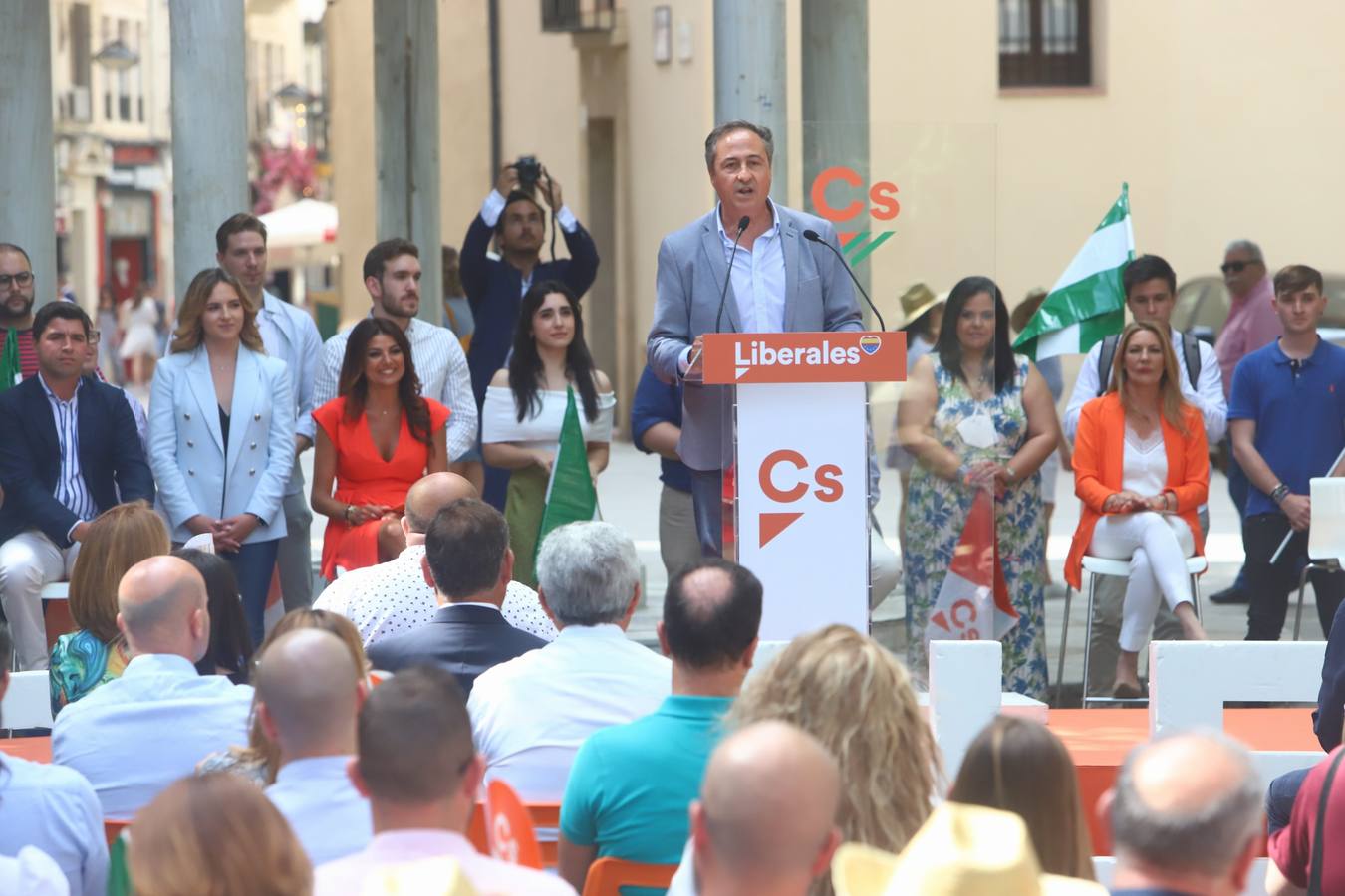 En imágenes, la presentación de los candidatos de Ciudadanos a las elecciones andaluzas