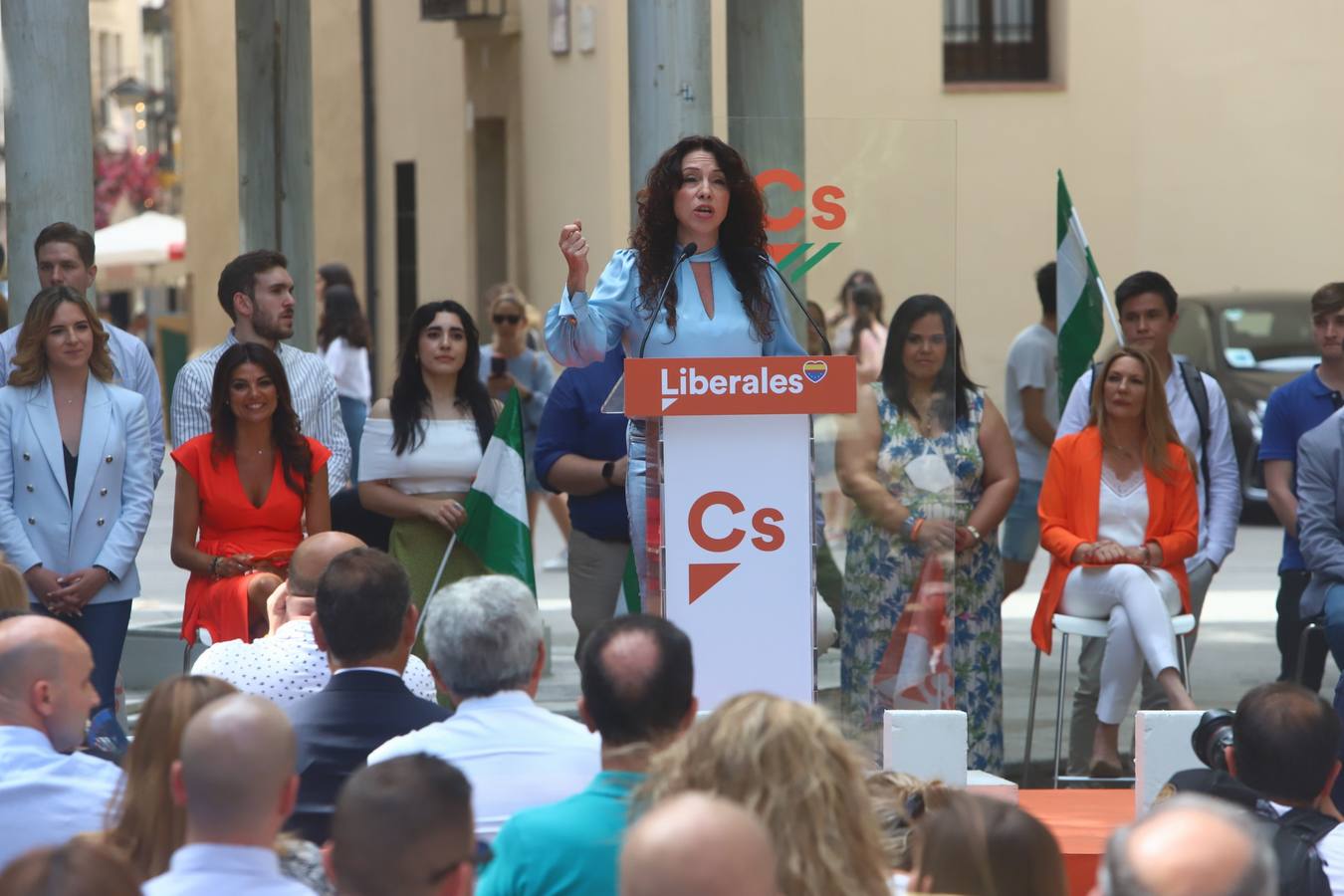 En imágenes, la presentación de los candidatos de Ciudadanos a las elecciones andaluzas