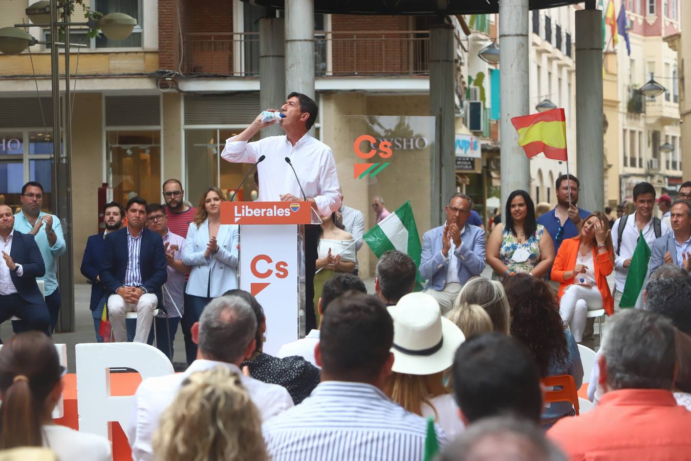 En imágenes, la presentación de los candidatos de Ciudadanos a las elecciones andaluzas