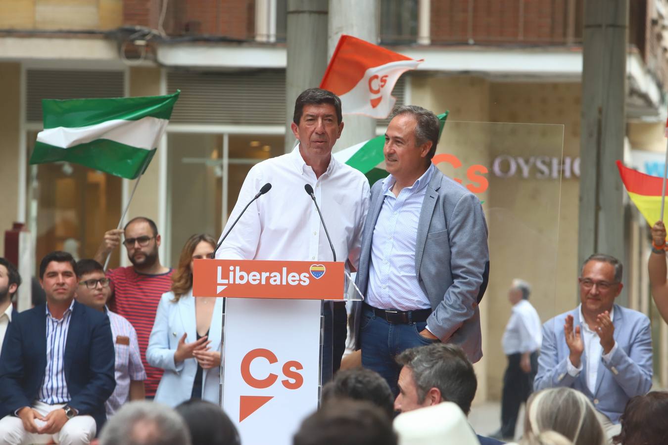 En imágenes, la presentación de los candidatos de Ciudadanos a las elecciones andaluzas