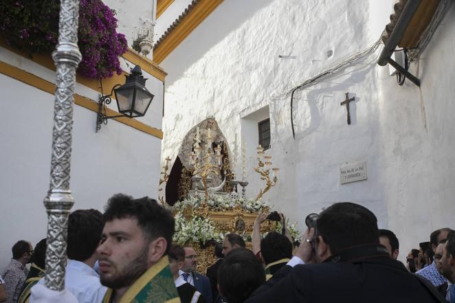 La procesión de la Virgen de la Paz en Córdoba, en imágenes