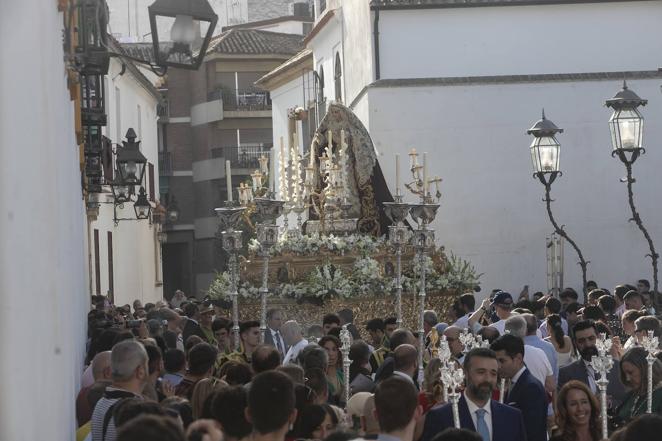 La procesión de la Virgen de la Paz en Córdoba, en imágenes