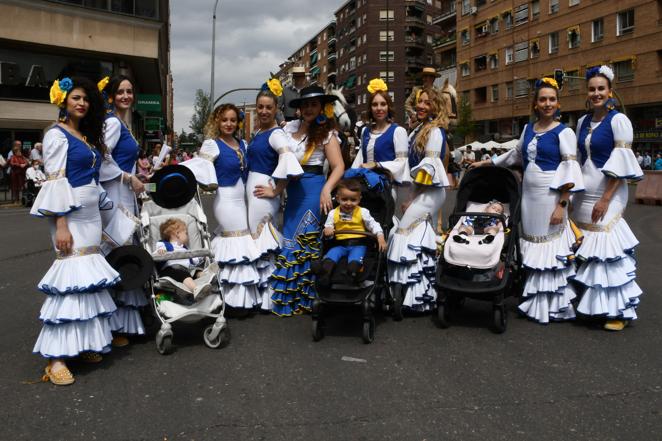 El desfile de San Isidro de Talavera, en imágenes