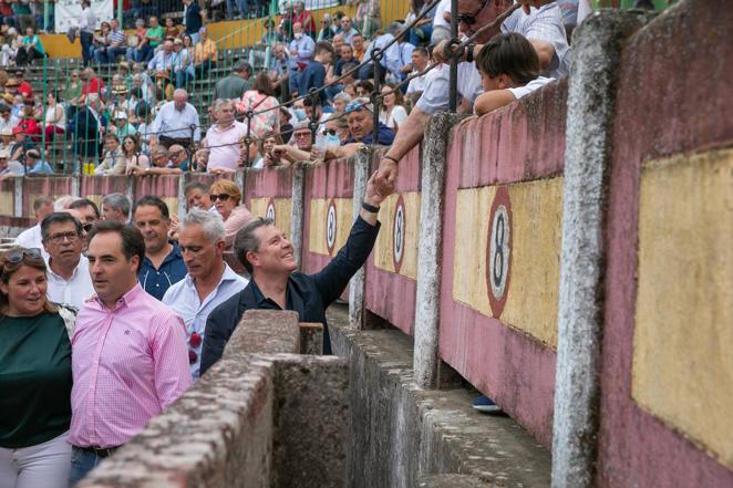 Las imágenes de Page en la corrida de San Isidro en Talavera