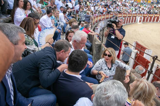 Las imágenes de Page en la corrida de San Isidro en Talavera