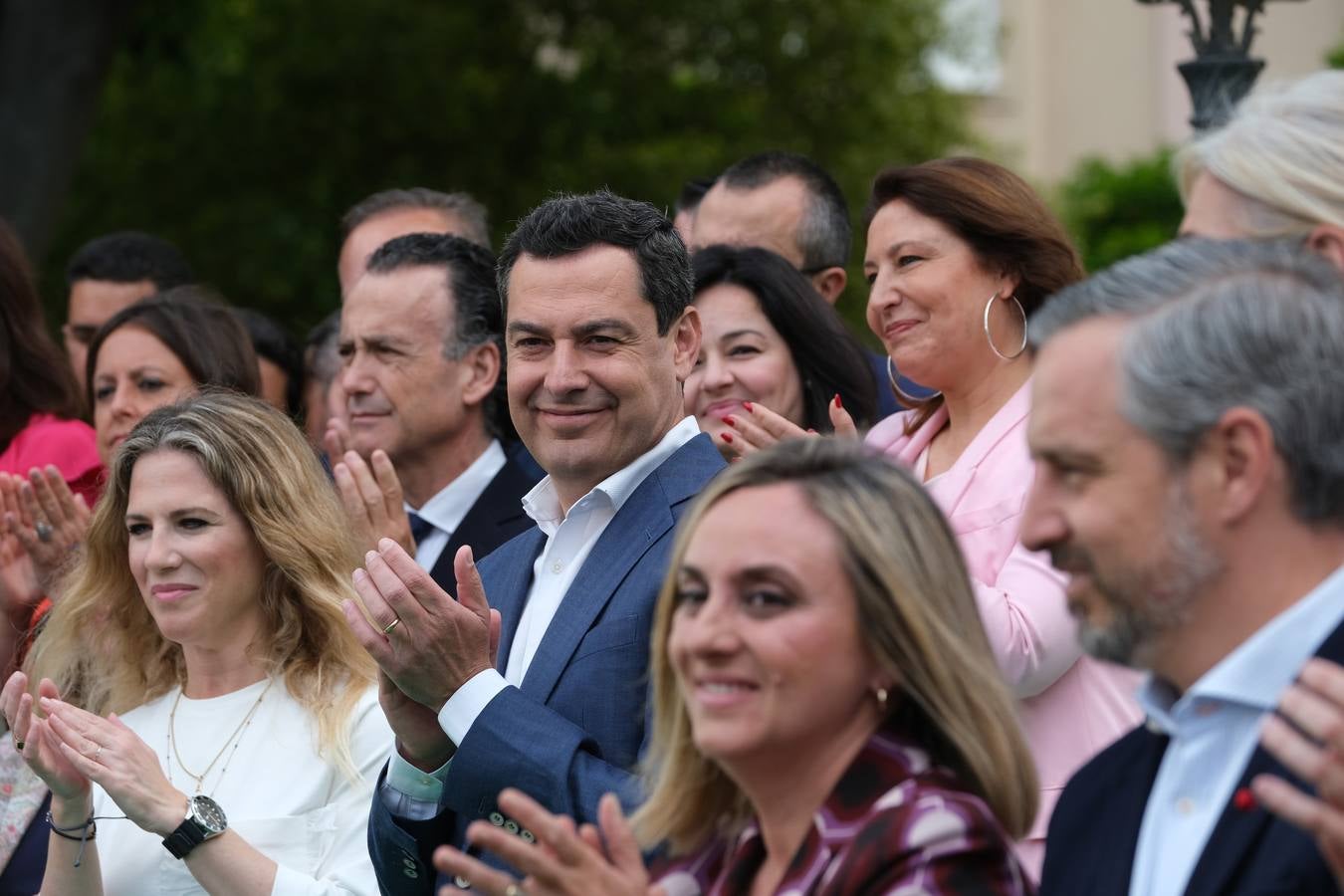 Fotos: Juanma presenta a sus 109 candidatos al Parlamento en Jerez