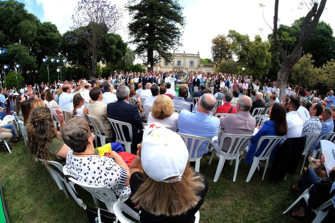 Fotos: Juanma presenta a sus 109 candidatos al Parlamento en Jerez