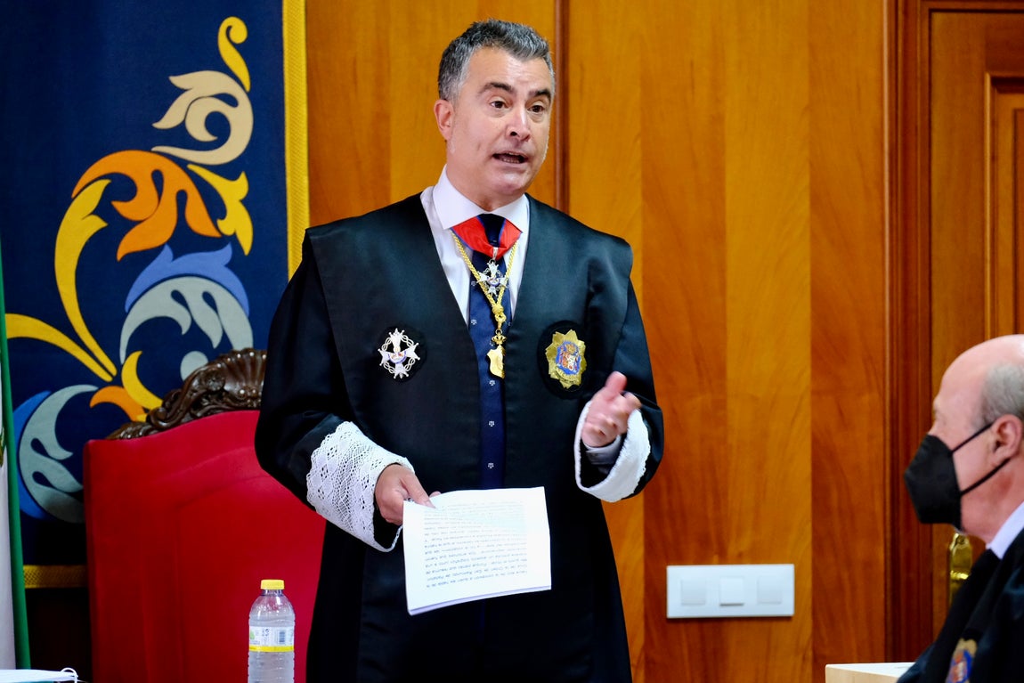 En imágenes: Toma de posesión de Ángel Núñez como nuevo fiscal jefe de Cádiz