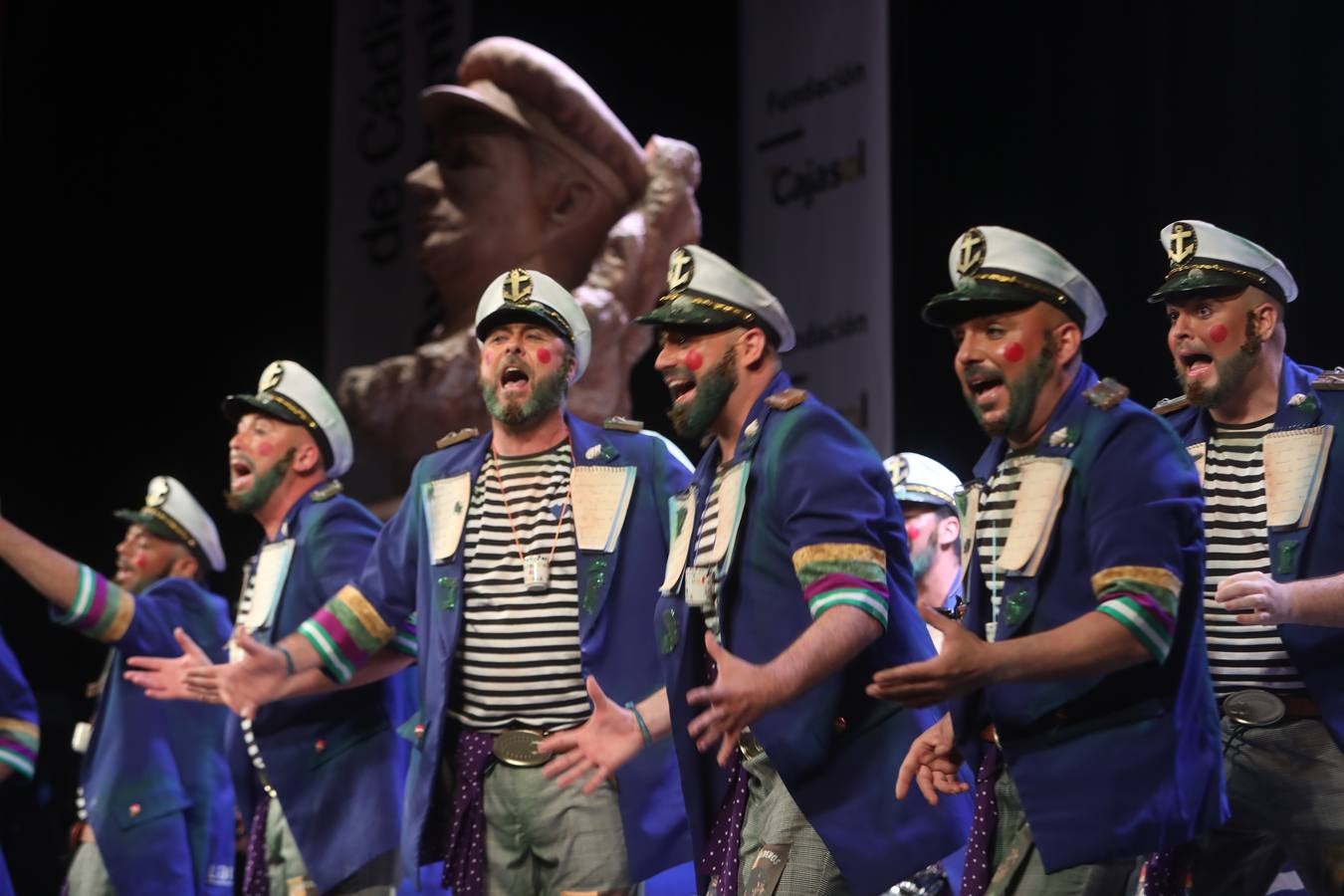 Fotos: Chirigota &#039;Los Paco Alga&#039; en el COAC 2022. Carnaval de Cádiz