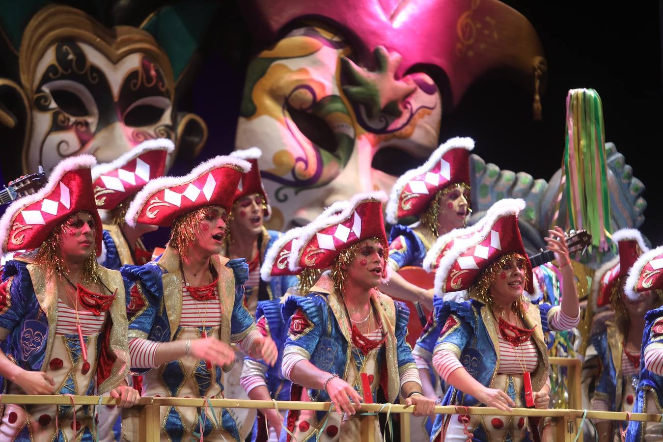 Fotos: Comparsa &#039;Después de Cádiz, ni hablar&#039; en el COAC 2022. Carnaval de Cádiz