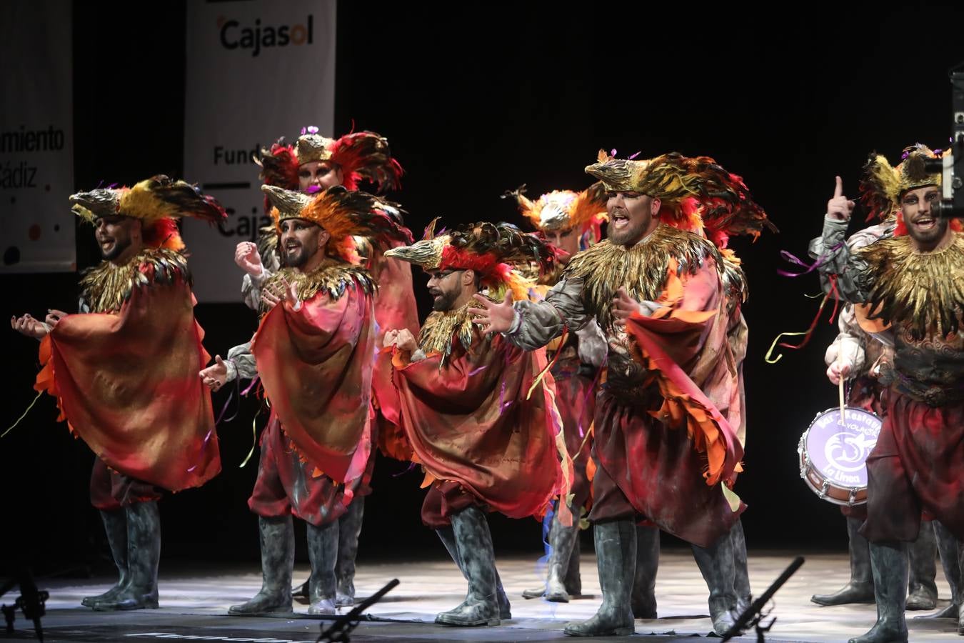 Fotos: Comparsa &#039;La quemaera&#039; en el COAC 2022. Carnaval de Cádiz