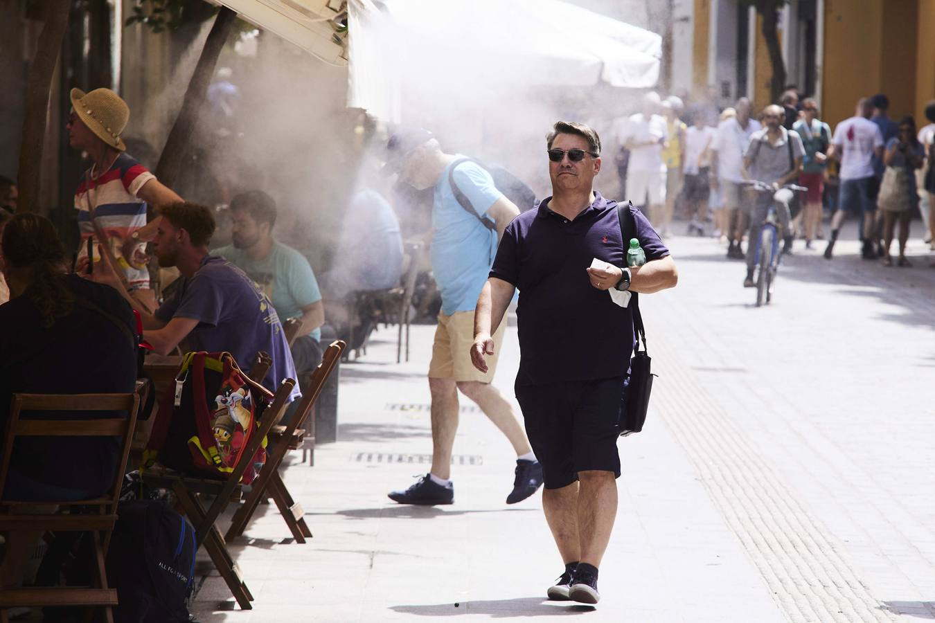 Sevilla alcanza temperaturas de pleno verano en mayo, en imágenes