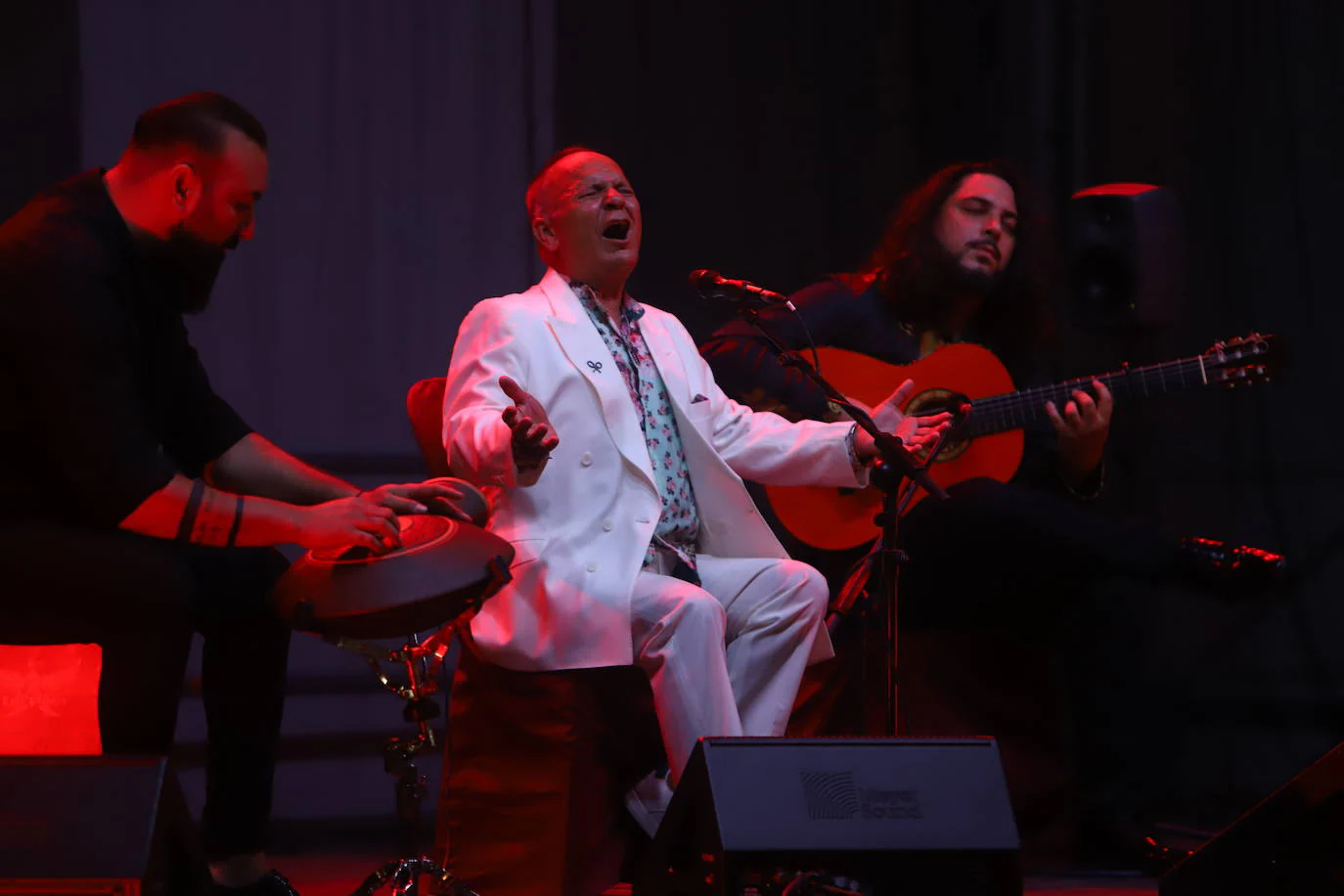 En imágenes, el Pele y José Antonio Rodríguez, en el Certamen de Jóvenes Flamencos