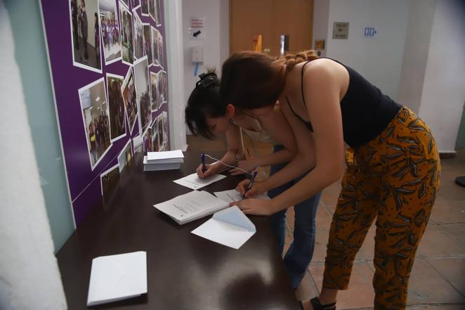 Las elecciones a rector en la Universidad de Córdoba, en imágenes