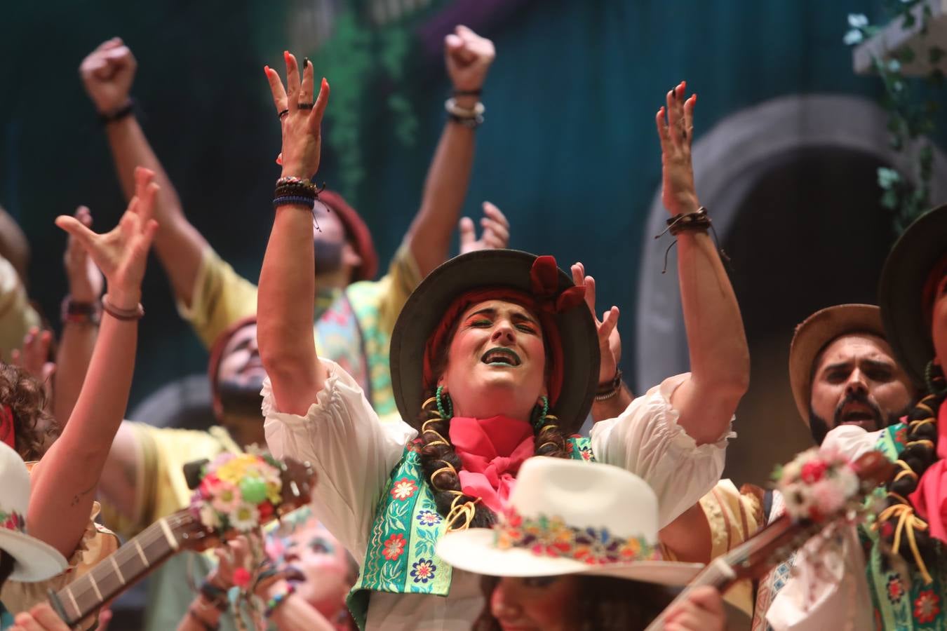 Fotos: Coro &#039;Pachamama&#039; en el COAC 2022. Carnaval de Cádiz