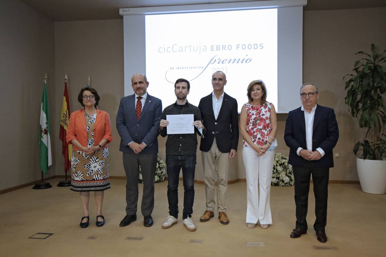 Entrega de los premios cicCartuja Ebro Foods a jóvenes investigadores